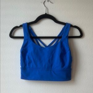 lululemon athletica Vibrant Blue Sports Bra